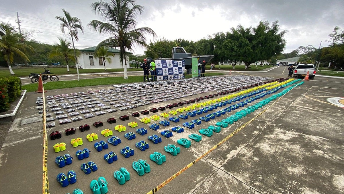 Mercancía de contrabando incautada en Antioquia