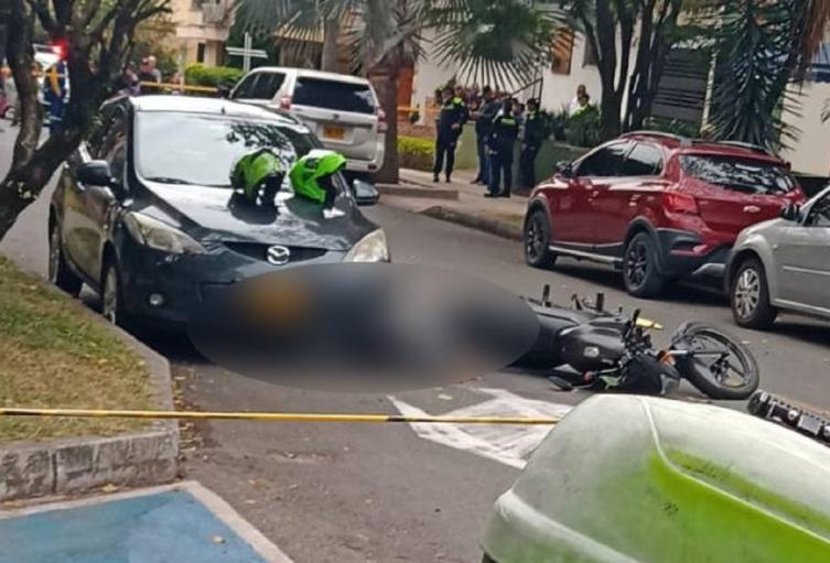 Referencia de intento de fleteo en Medellín