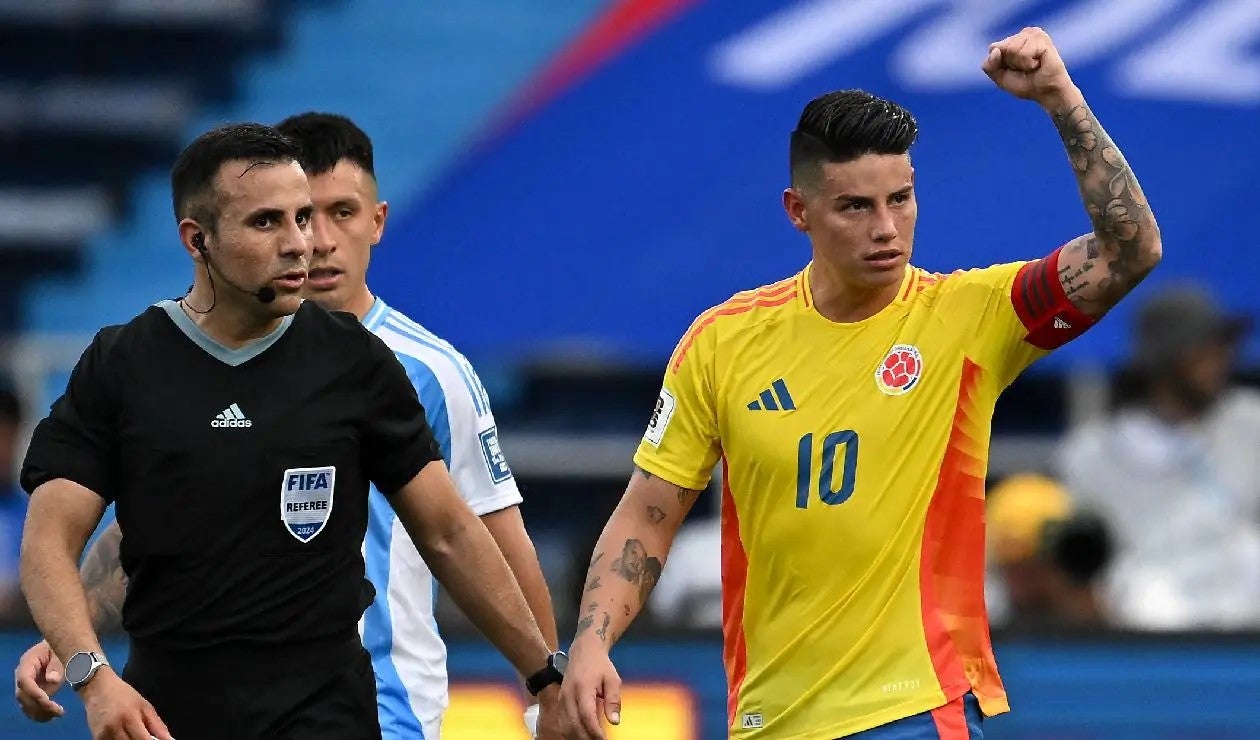 James Rodríguez y el triunfo ante Argentina