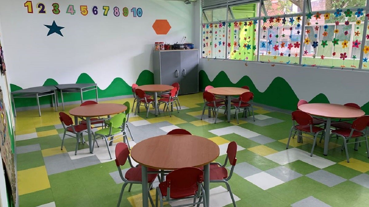 Grado Jardín en las instituciones oficiales de Bello