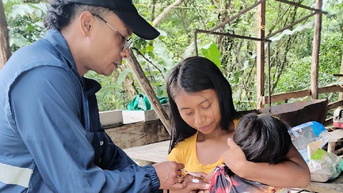 Jornada de vacunación en Antioquia