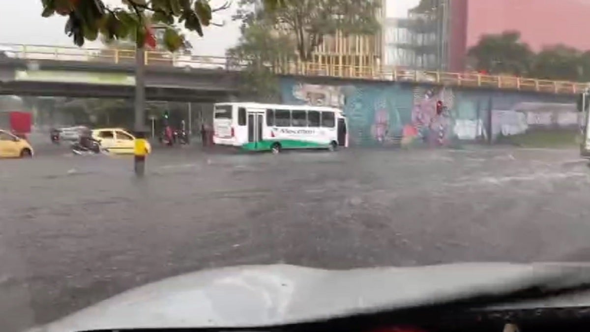 Lluvias en Medellín