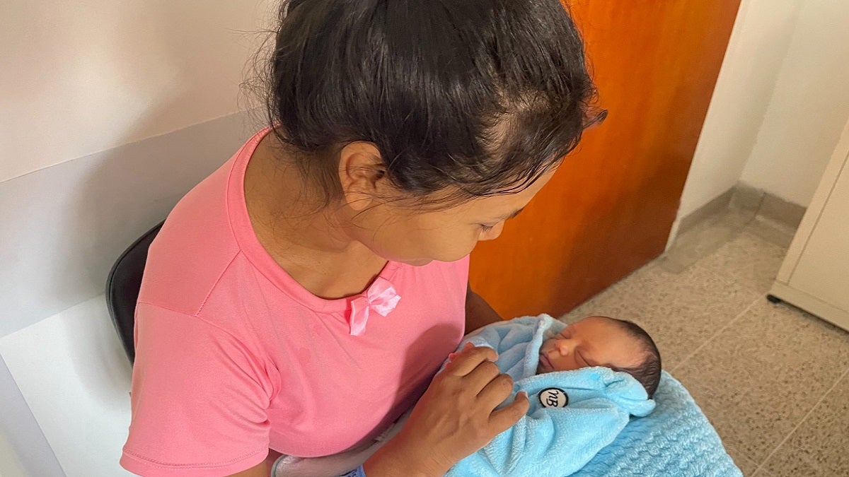 Madres gestantes y lactantes en Medellín