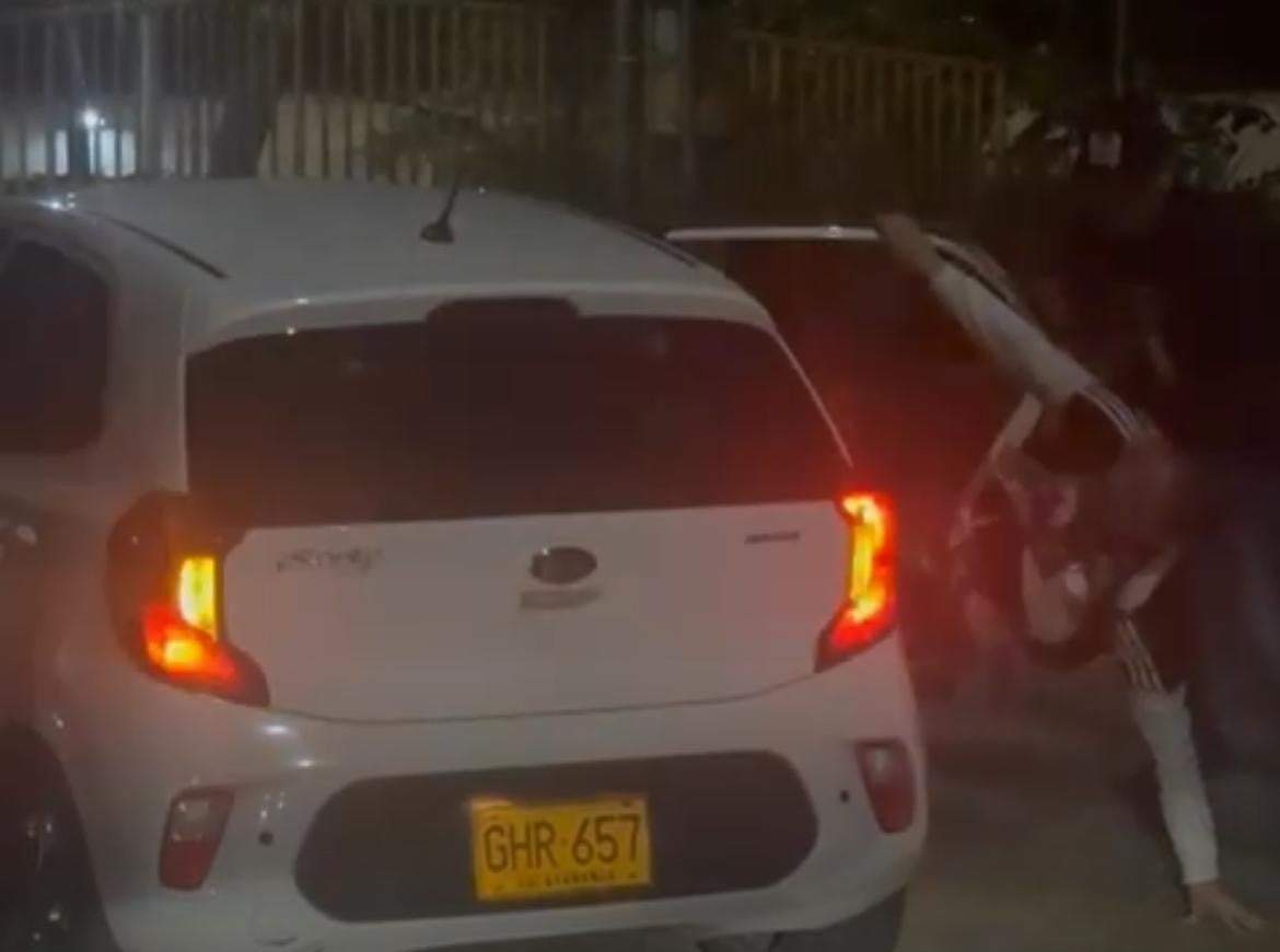 Hurto a conductor de plataforma digital