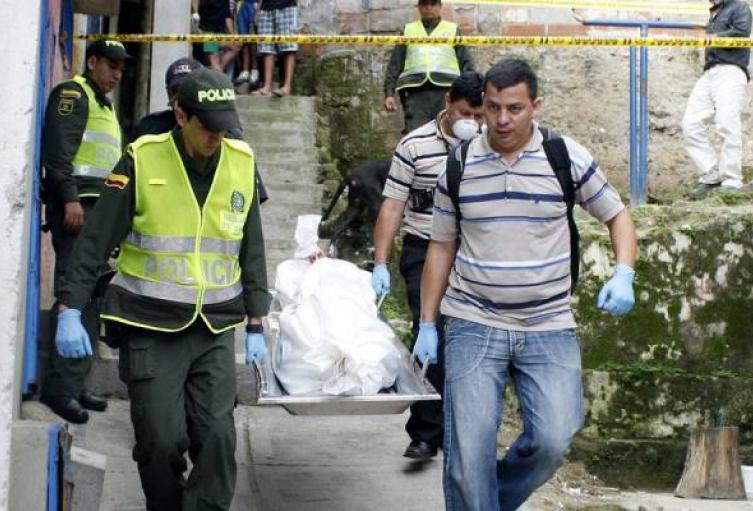 Referencia de homicidio en Medellín