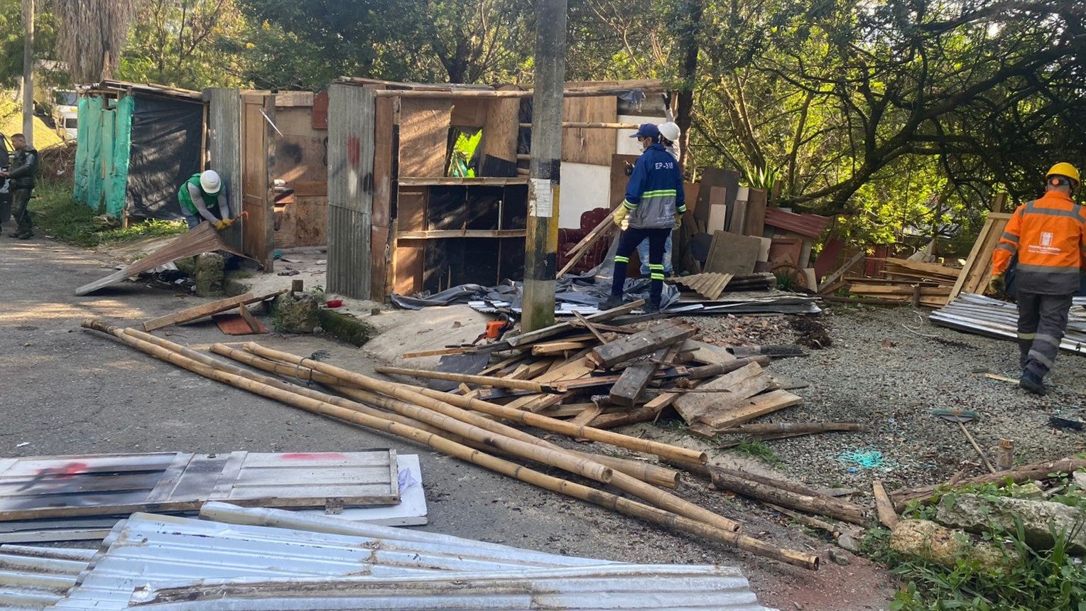 Desmantelaron lavadero clandestino que funcionaba hace una década en San Antonio de Prado