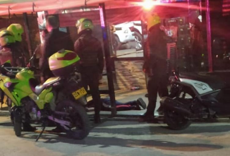 Referencia de homicidio en la comuna 13 de Medellín