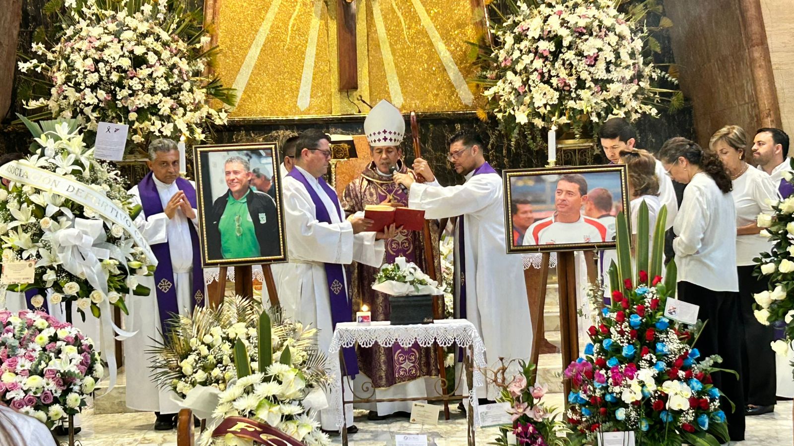 Exequias de Pedro Sarmiento en Medellín