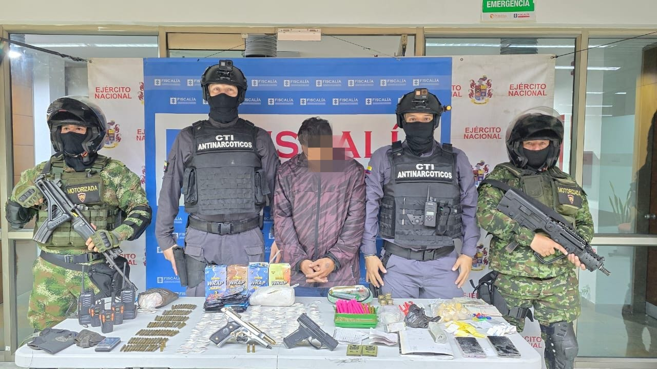 Fue capturado el coordinador logístico de Los Chatas en el Valle de Aburrá