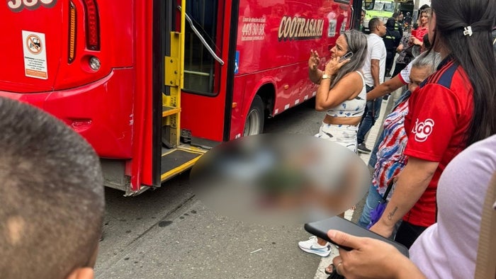 Accidente en San Antonio de Prado, Medellín