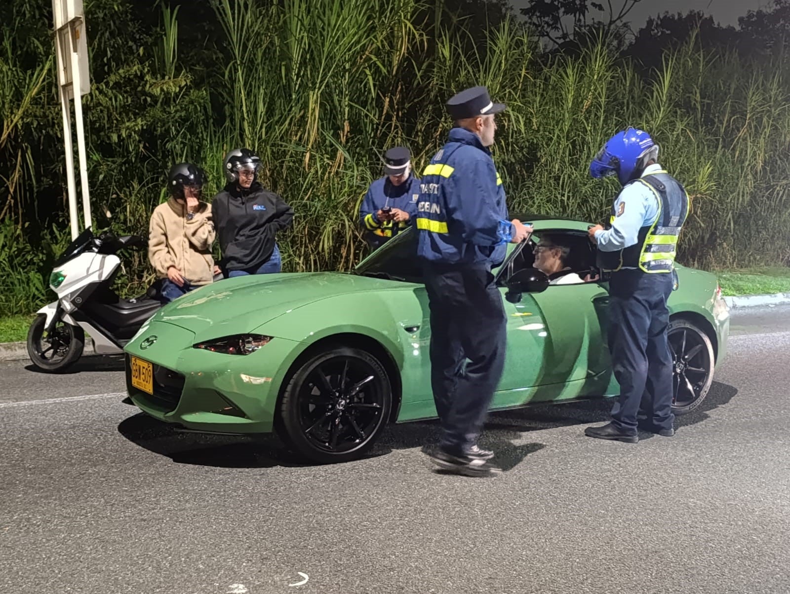 Operativos de la Avenida Las Palmas de Medellín