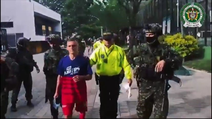 Capturan a supuesto jefe del Clan del Golfo en Medellín