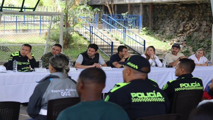 Consejos de Seguridad Territoriales en Medellín