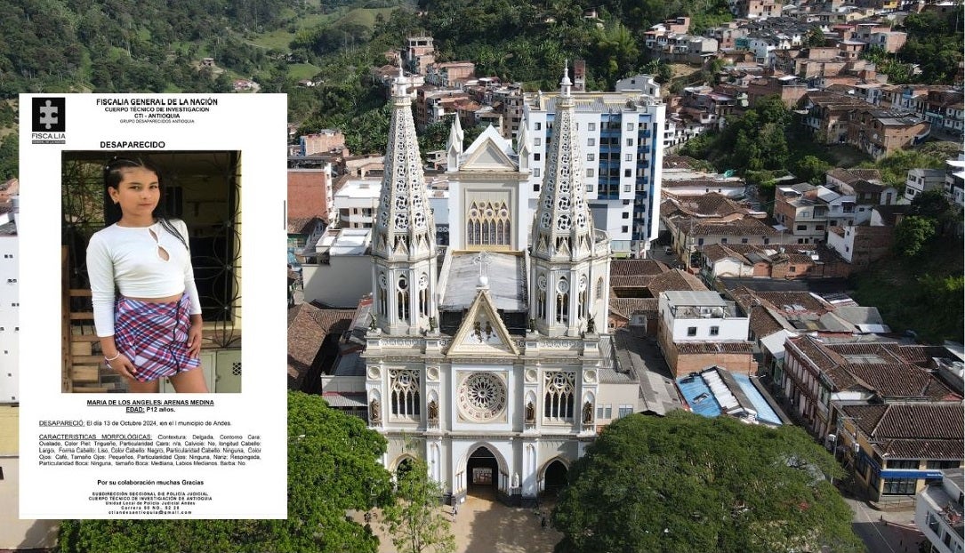 Autoridades adelantan las investigaciones para dar con la ubicación de una niña de 12 años de edad desaparecida en el municipio de Andes, Suroeste antioqueño. Ya son tres menores de edad las que se encuentran desaparecidas en Antioquia.