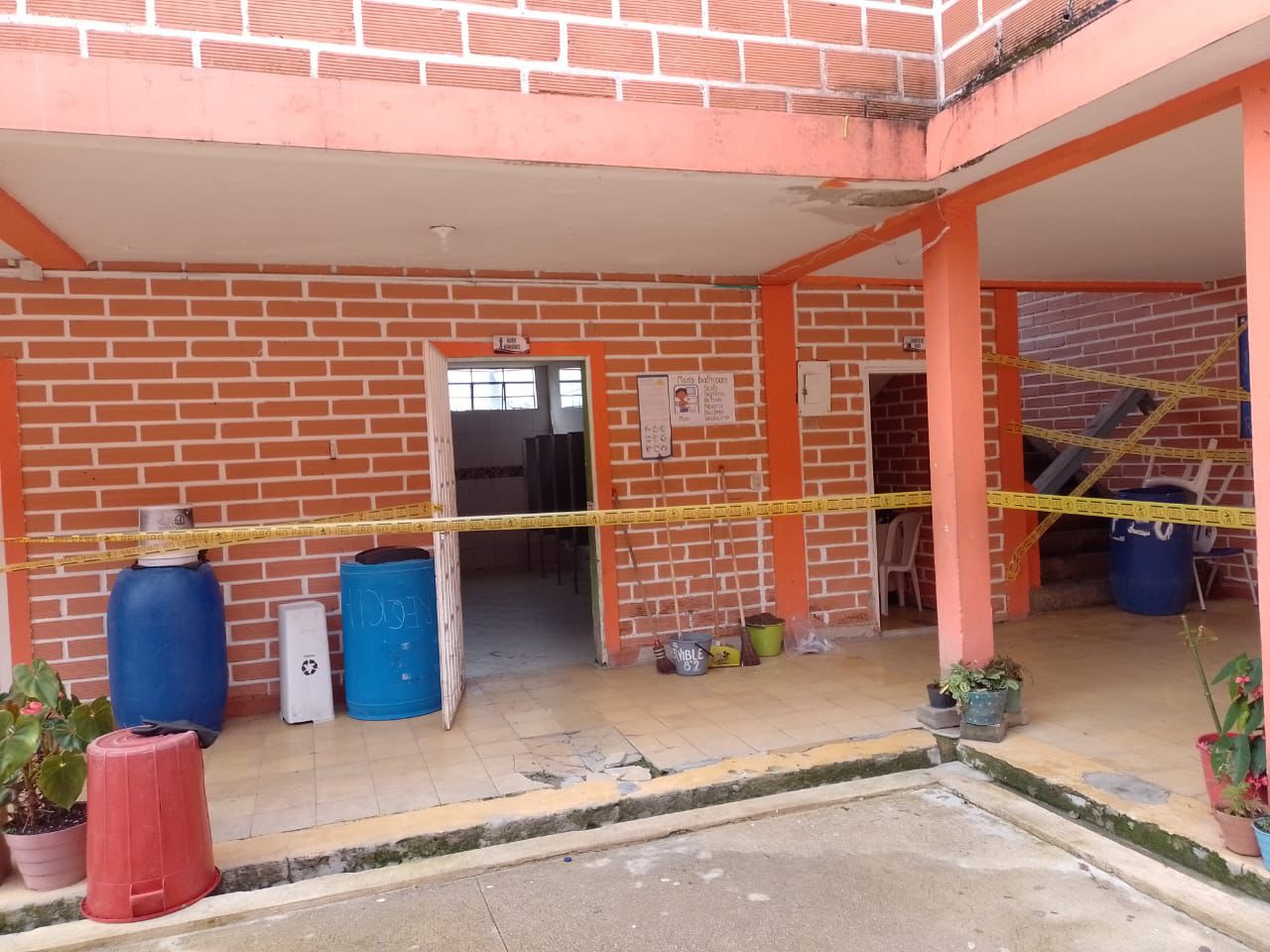 Infraestructura educativa en malas condiciones en Argelia, Antioquia