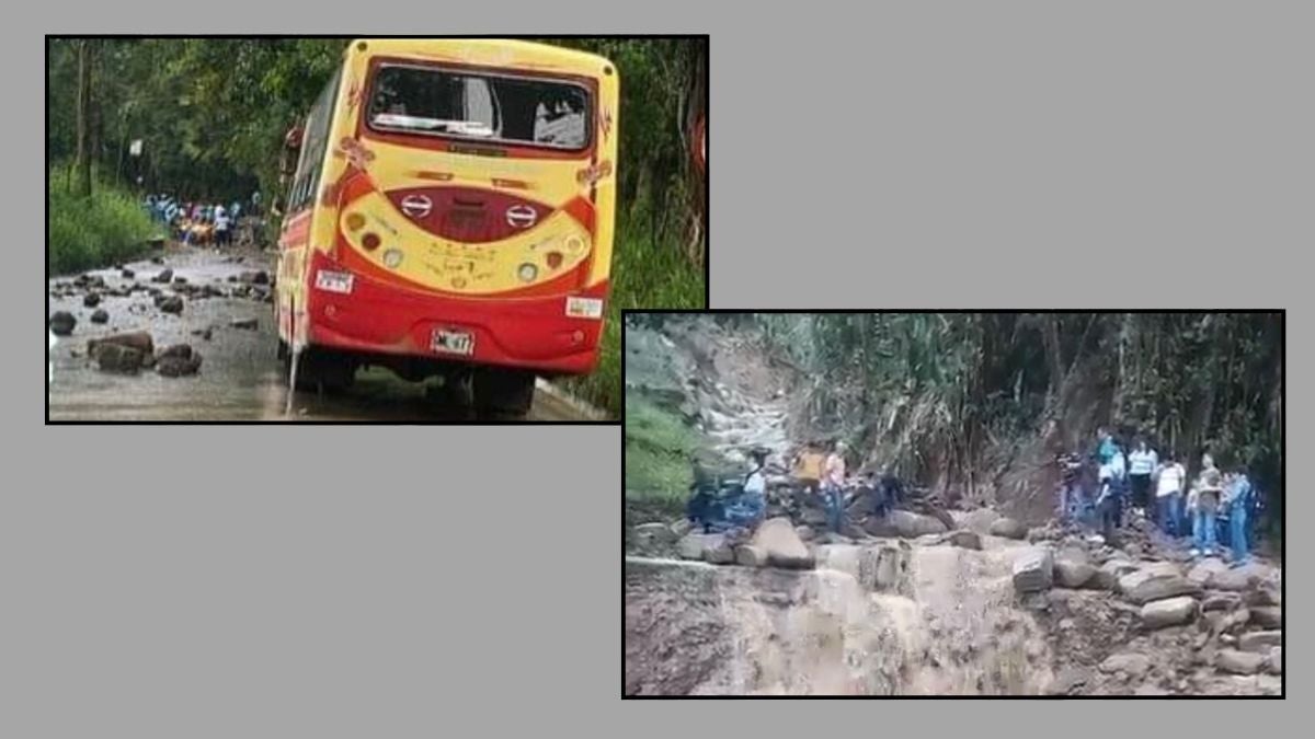 Emergencias por lluvias en Fredonia, Antioquia