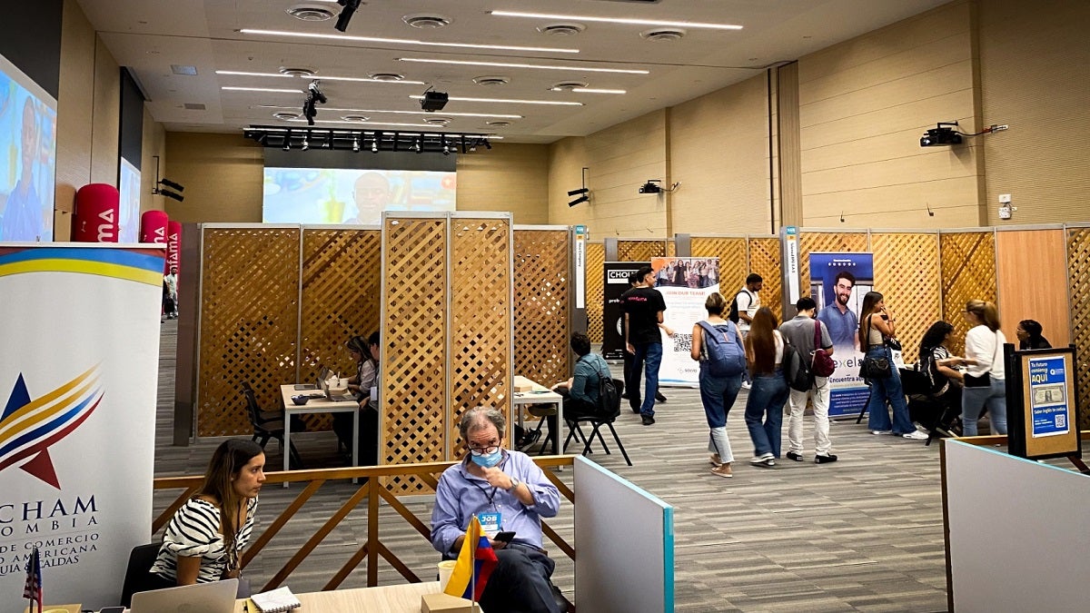 Feria de empleo en Medellín