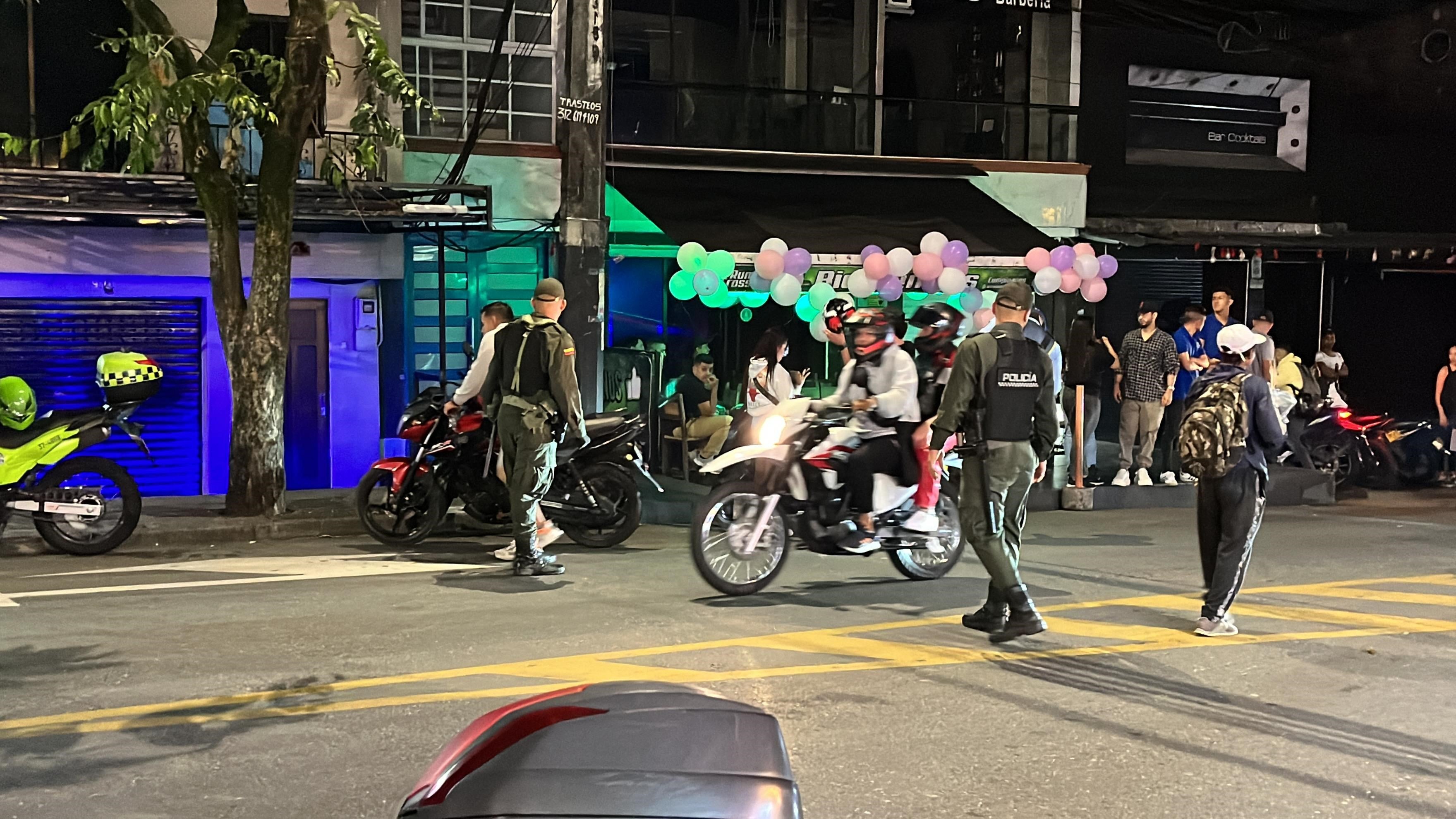 Referencia de operativos en el barrio Aranjuez de Medellín