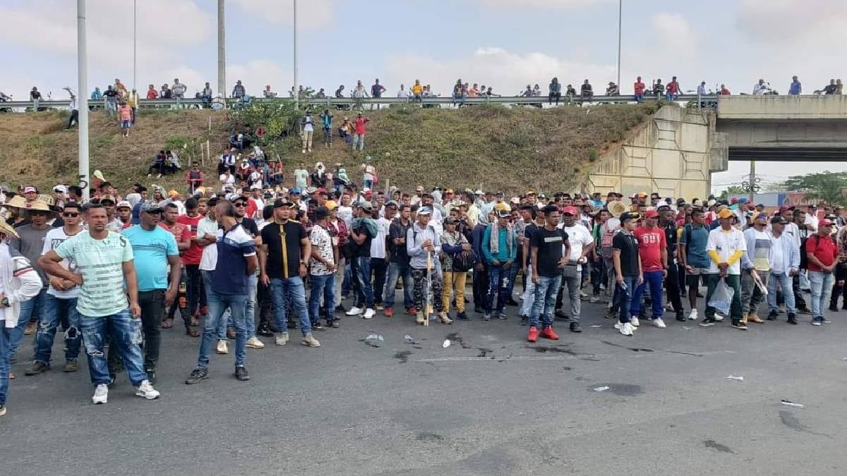 Paro Minero/ Antioquia/ Bloqueos