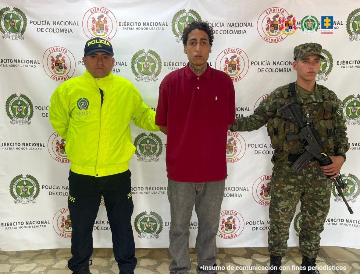 Captura de sicario responsable del crimen de recluso en Itagüí