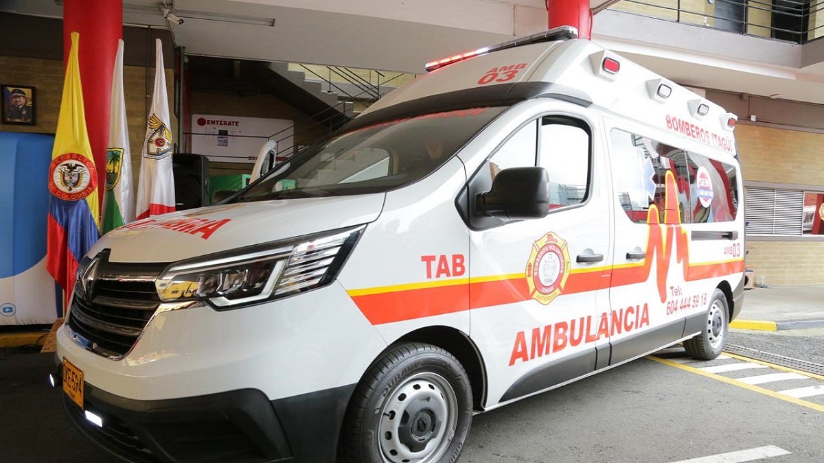 Nuevos vehículos para el Cuerpo de Bomberos de Itagüí