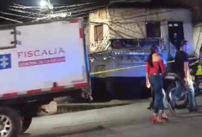 Referencia de homicidio en el barrio Santa Cruz de Medellín