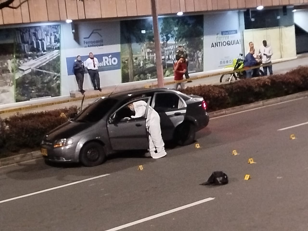 balacera en el centro de Medellín: dos personas muertas