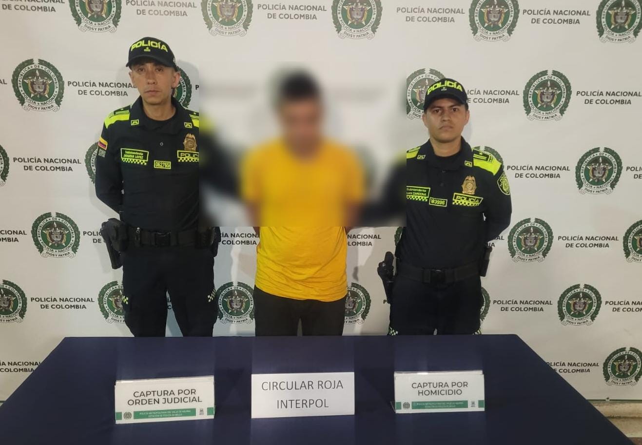 Capturaron en Bello a presunto homicida buscado por la Interpol