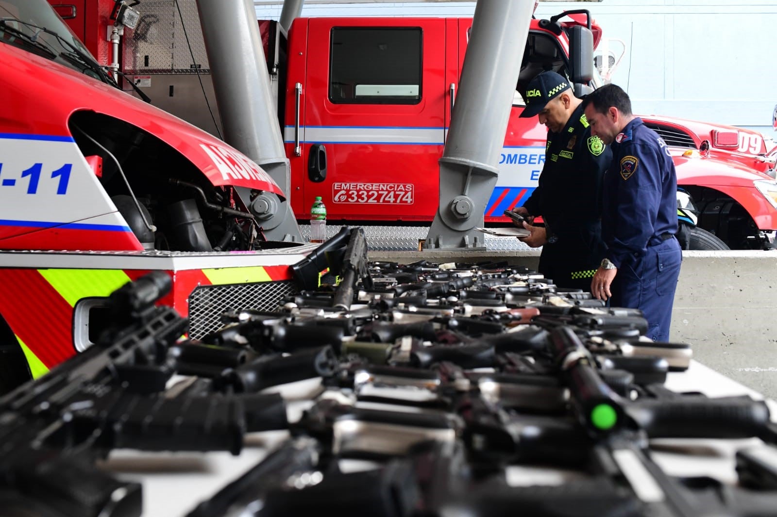 Envigado dice no a las armas: 109 elementos destruidos