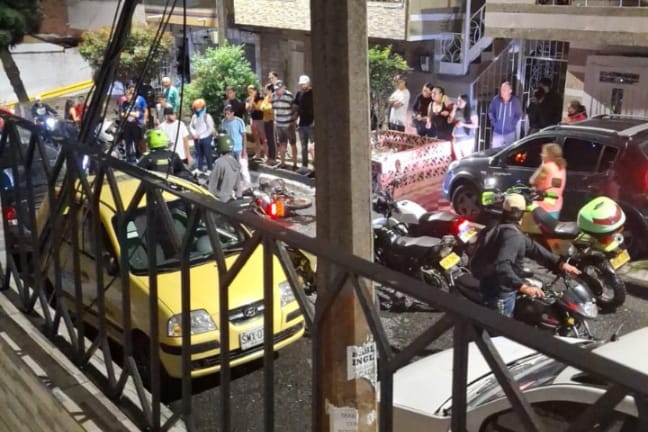 Homicidio en el barrio Manrique Central