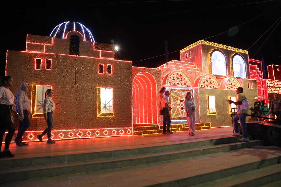 Alumbrando navideño en Medellín