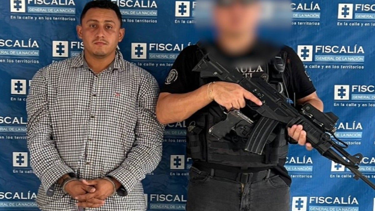 Omar Adán Cardoso Guerra, alias 'Omar', asegurado en Medellín