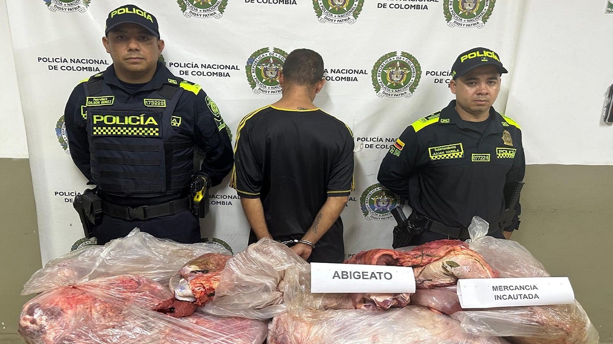 Capturado hombre por abigeato en Antioquia