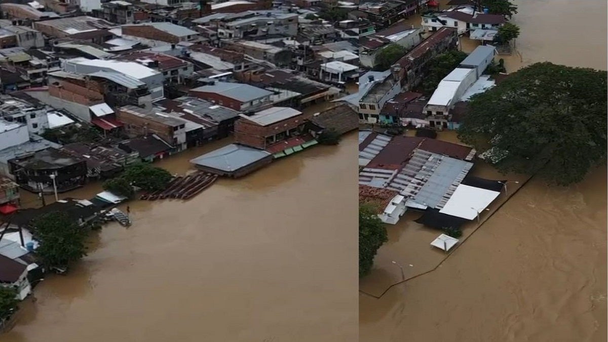 Lluvias en Antioquia cobran la vida de dos personas. Durante el puente festivo se presentaron inundaciones y movimientos en masa.