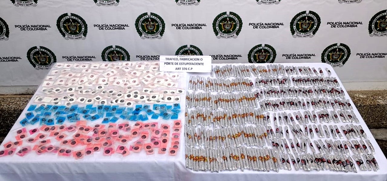 Marihuana decomisada menor de edad en Guarne