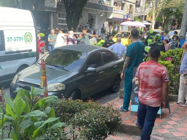 Ataque en el municipio de Envigado de Medellín