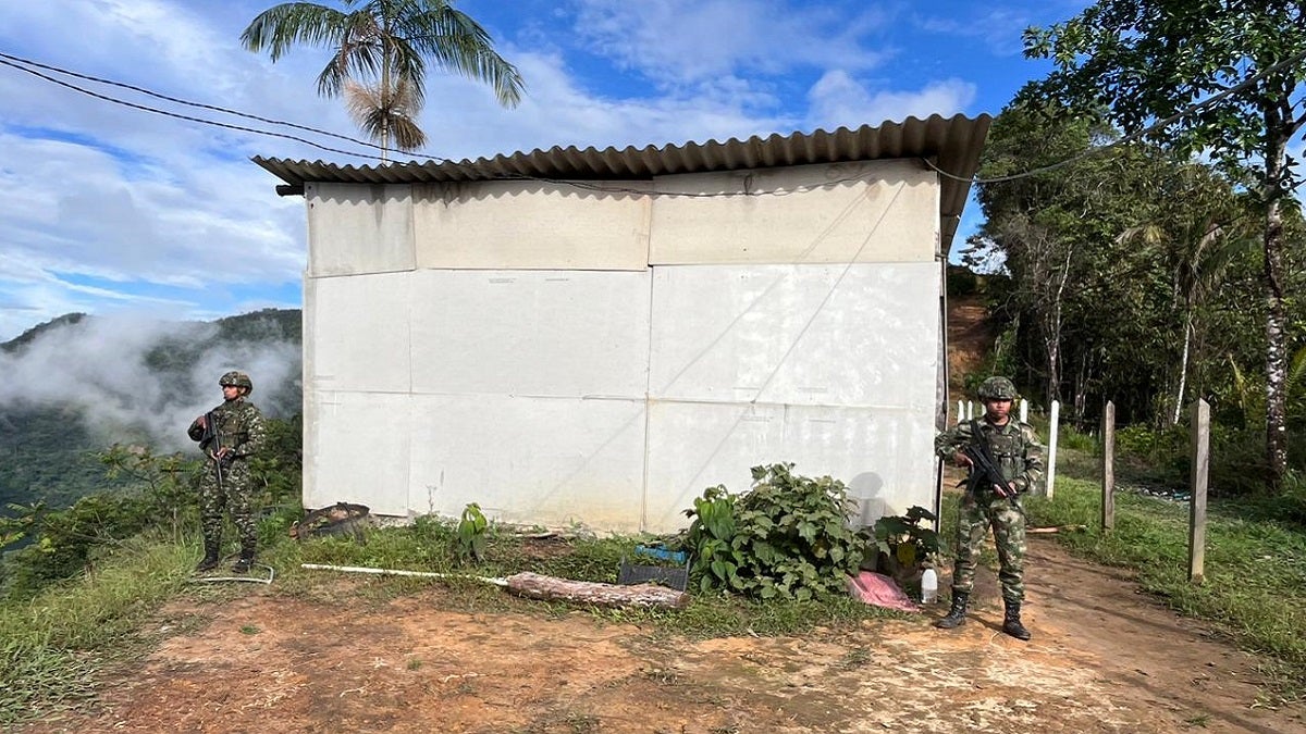 Laboratorio para el procesamiento de clorhidrato de cocaína en Antioquia