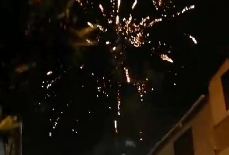 Celebración de la alborada en Medellín