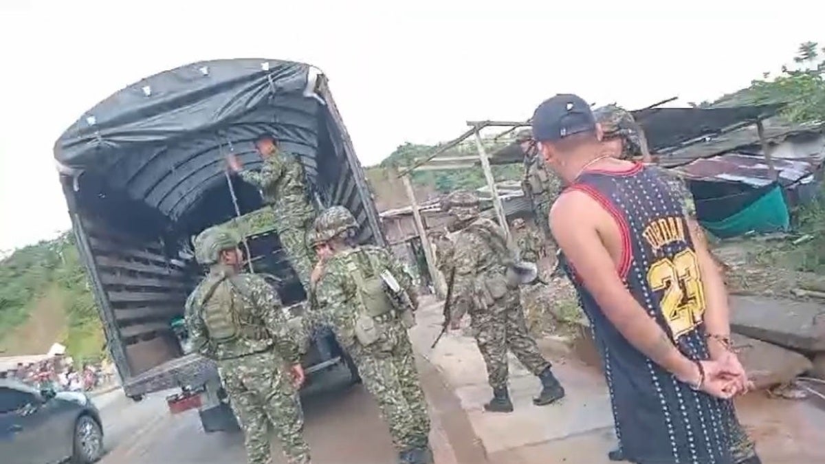 Retenidos militares en Chocó por parte de Indígenas
