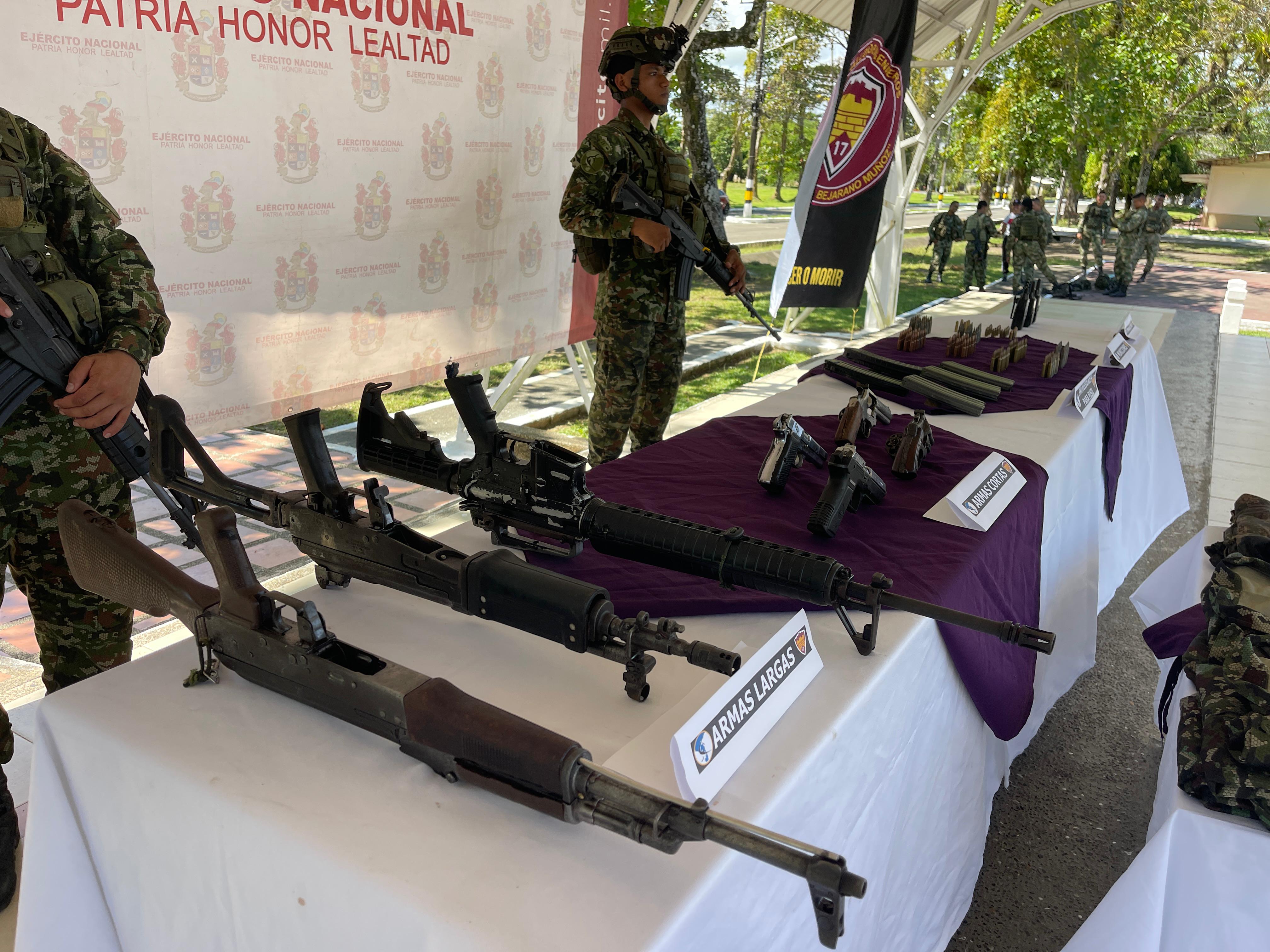 Ejército destruyó minas antipersonales y decomisó arsenal del Clan del Golfo en Urabá