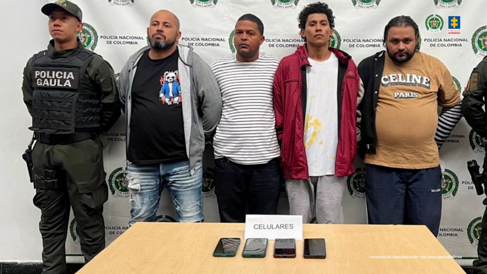 Desarticulan banda de extorsionistas