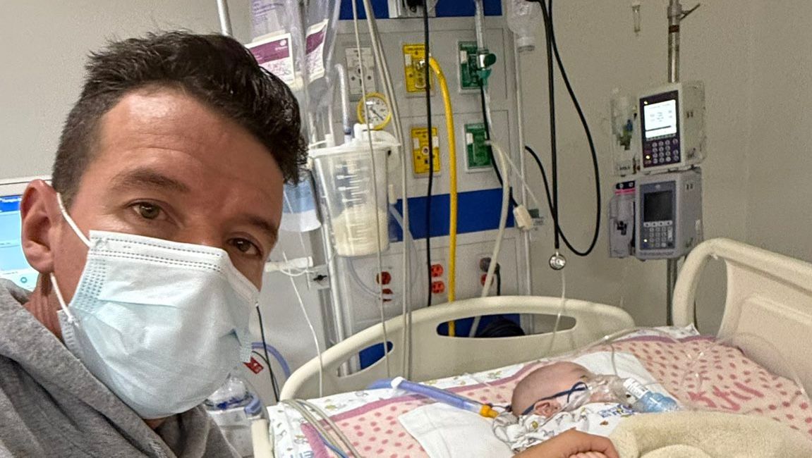 Rigo celebró recuperación de su hijo Máximo