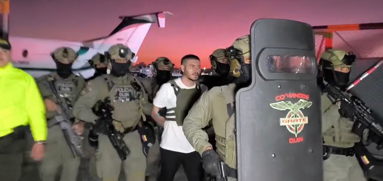 Alias "Pichi" fue trasladado a Bogotá