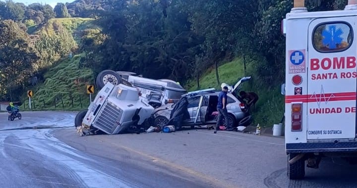 Accidente Mula - Llanos de Cuivá