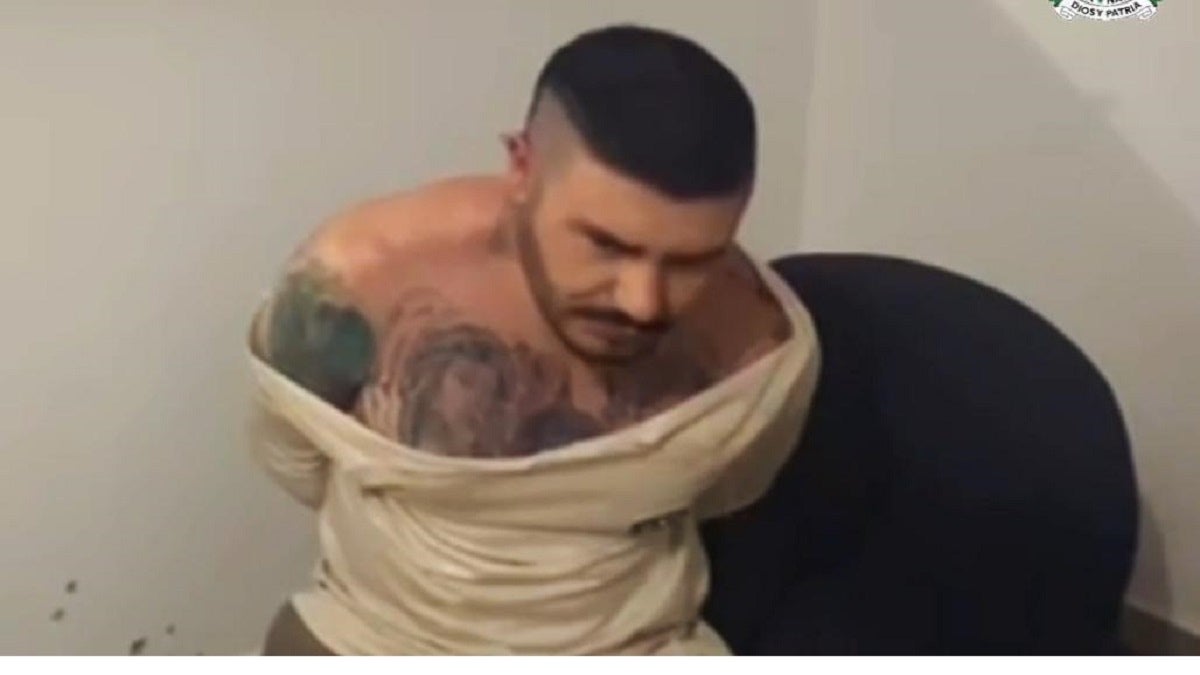 Los elementos que le encontraron a Pichi en la recaptura