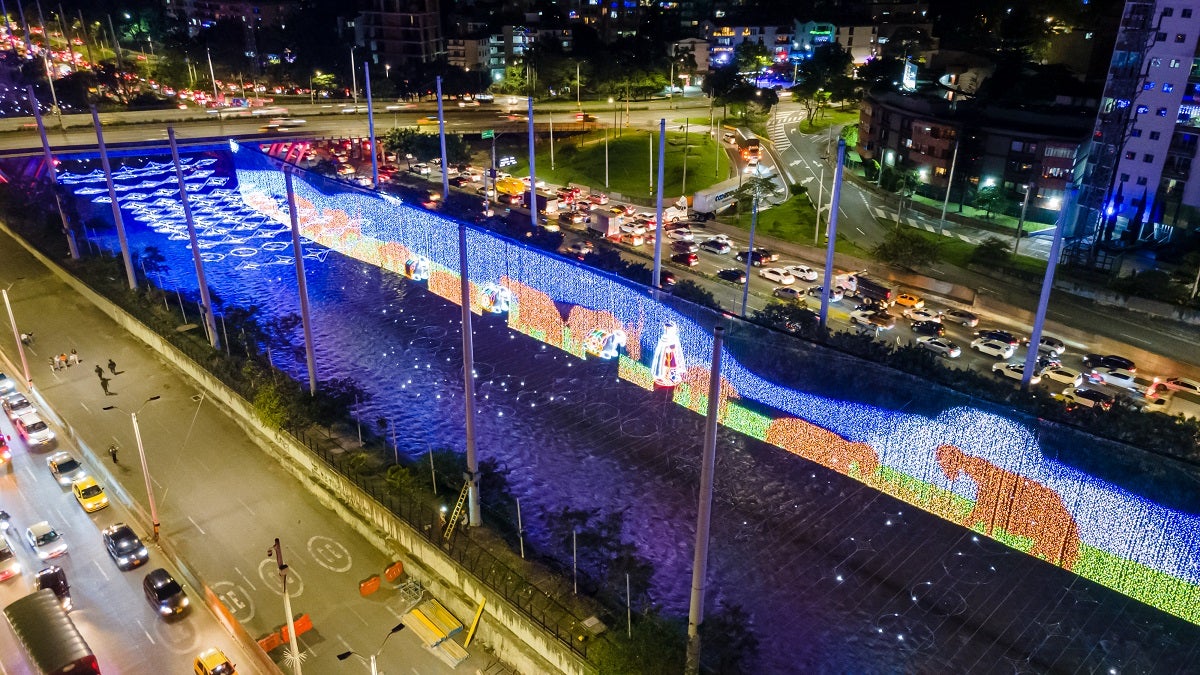 Alumbrados Navideños en Medellín