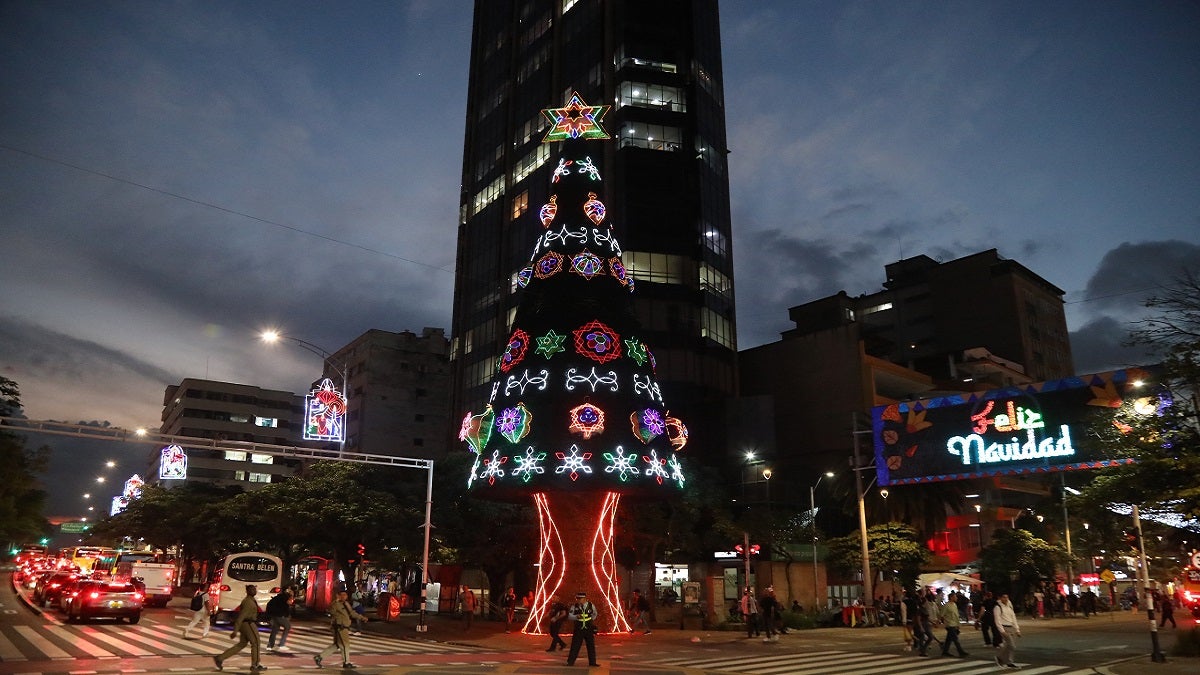 Alumbrados Navideños en Medellín