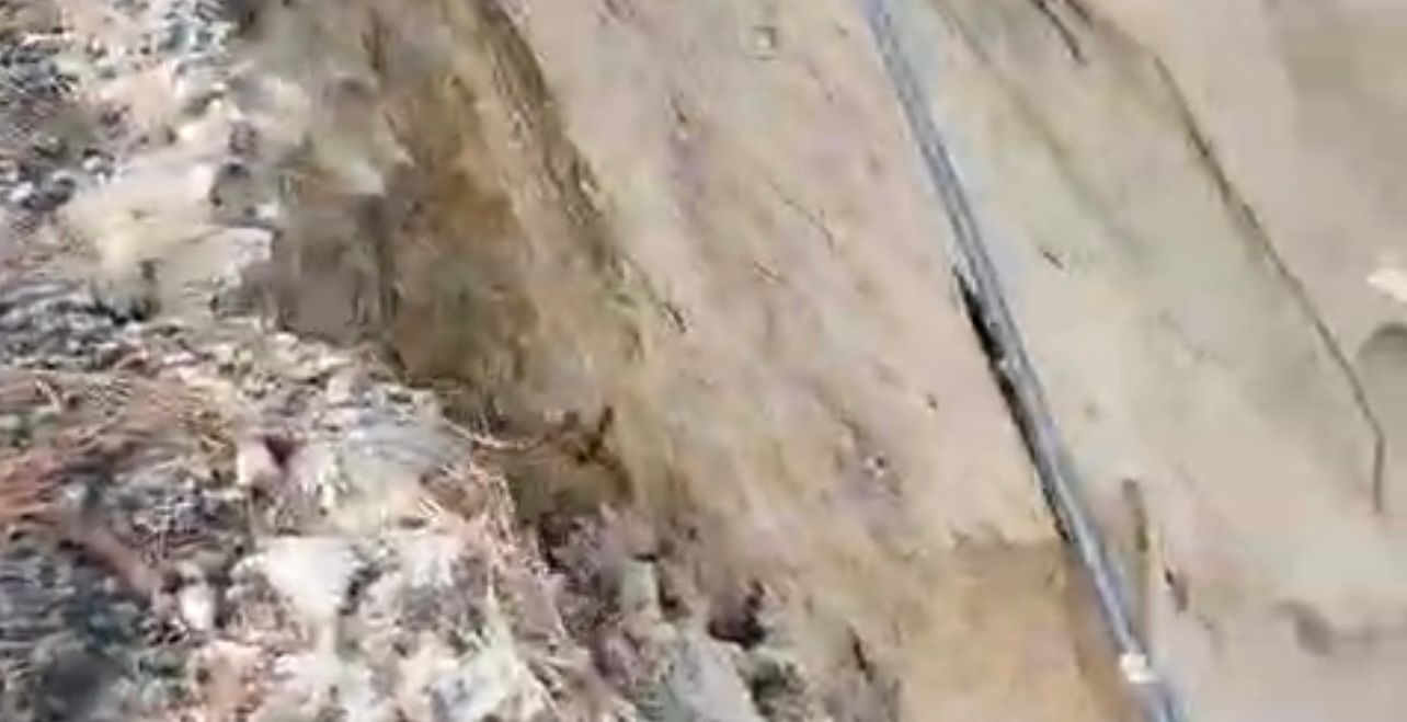 Vía entre Barbosa y Concepción presenta fallas geológicas