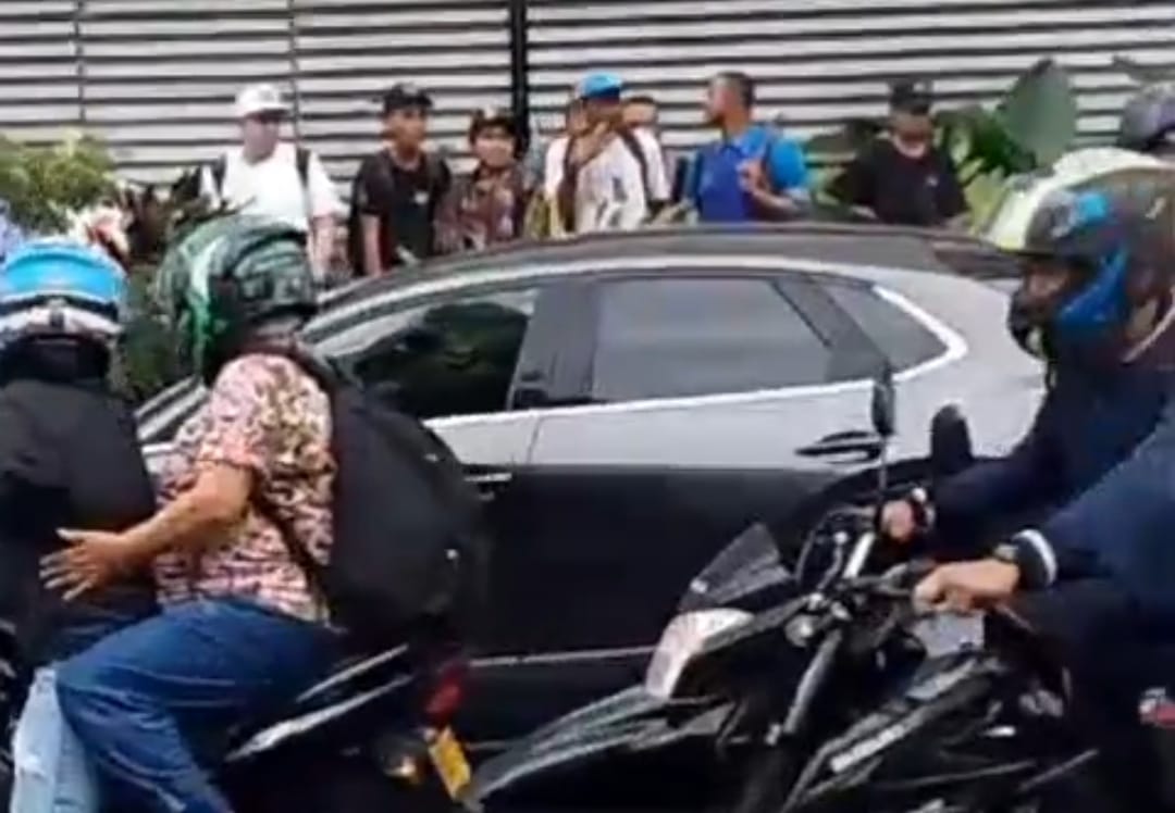 Intento de fleteo en Bello