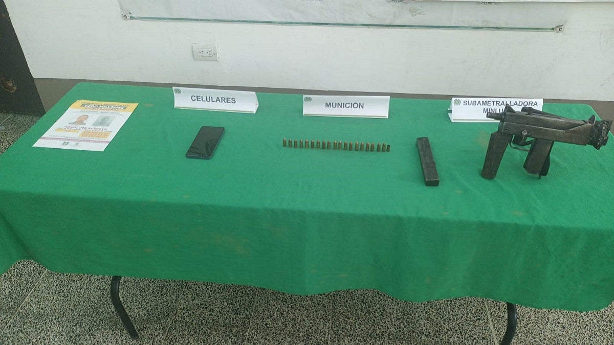 Captura de Jhon alexander Londoño Londoño, alias 'Jhon', en Antioquia